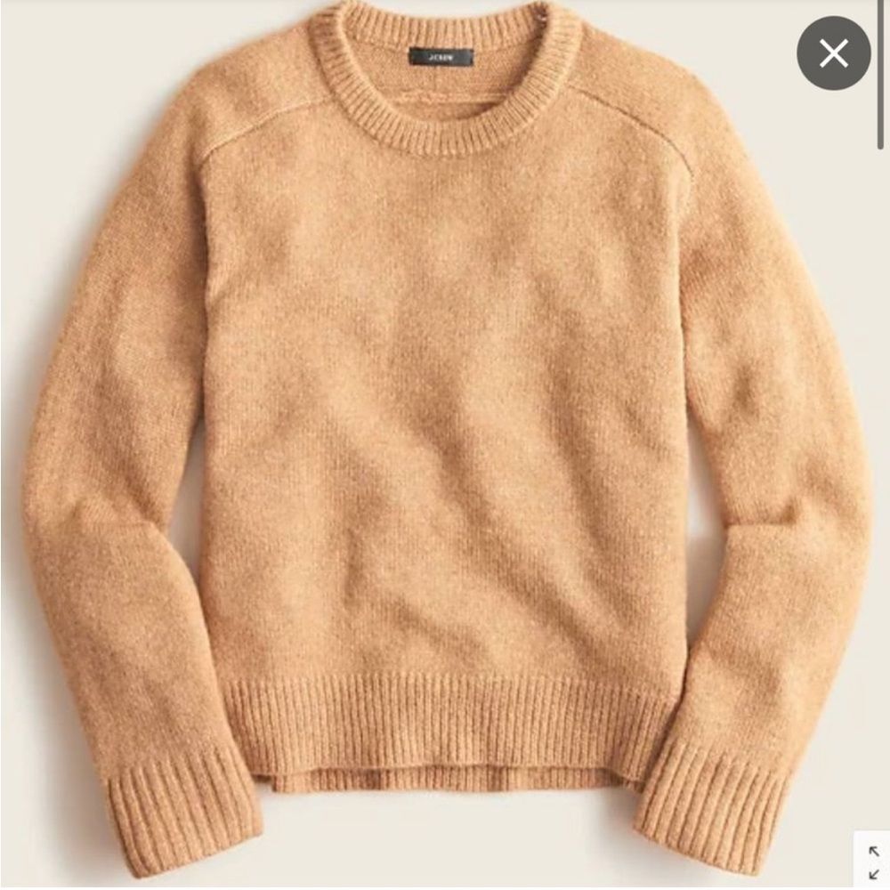 J.CREW Relaxed saddle sleeve crewneck sweater Size M